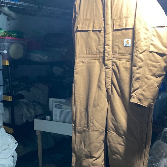 Vintage 1990s carhartt bibs. 42 short never been worn. Like new condition. - Picture 3 of 4